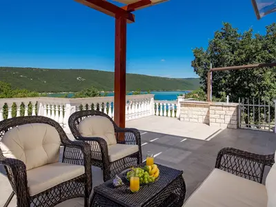 outside