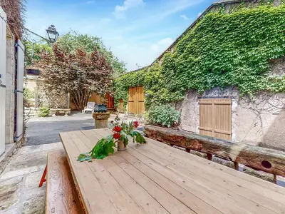 outside