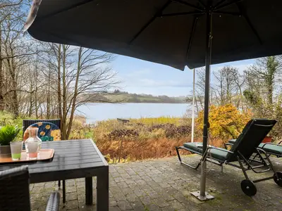 outside