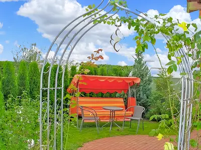 outside