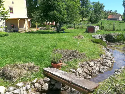 outside