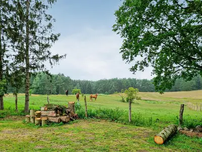 outside