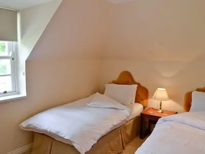 Schlafbereich. Schlafzimmer mit 2 Einzelbetten