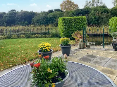 outside