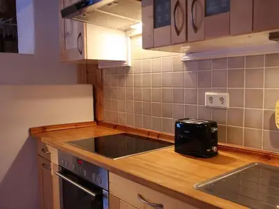 Kochbereich. Detailansicht Küche
