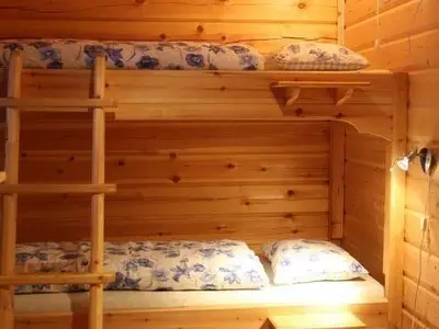 Schlafbereich. Schlafzimmer Nr. 1 mit Stockbett (2 Plätze)