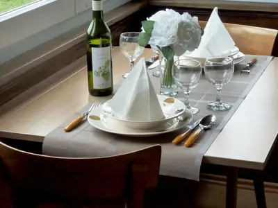 Mini wintergarten mit wunderschöner Aussicht. 