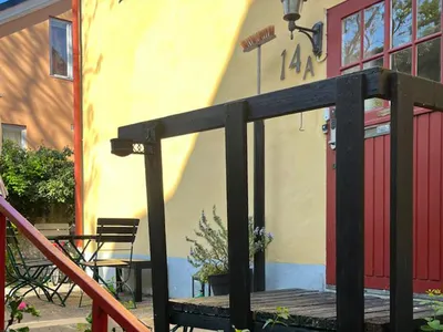 outside