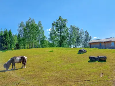 outside