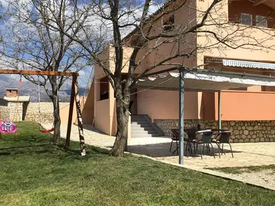 outside