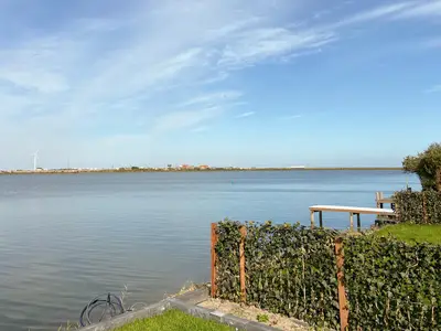 outside