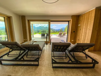 Ruheraum neben der Sauna