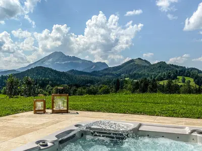 Pool & Ötscherblick