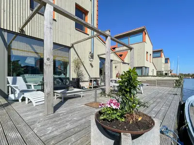 outside