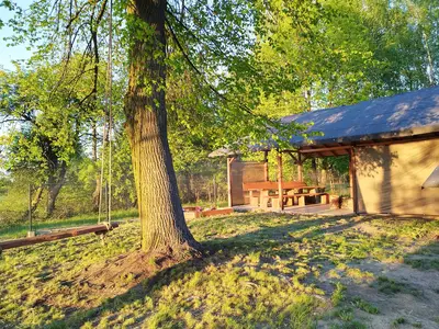 outside