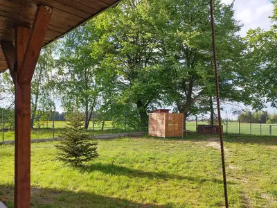 outside