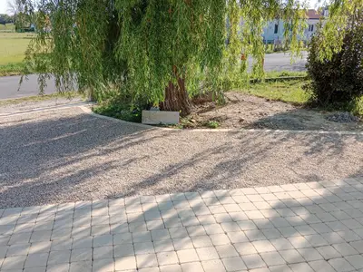 outside