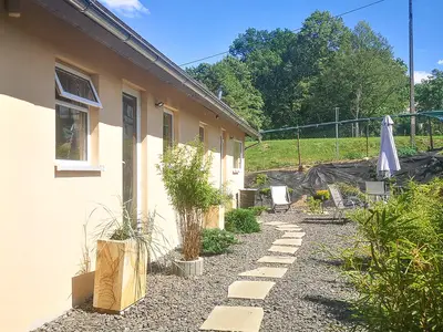 outside