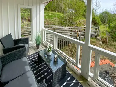 outside