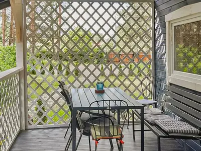 outside