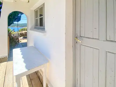 outside