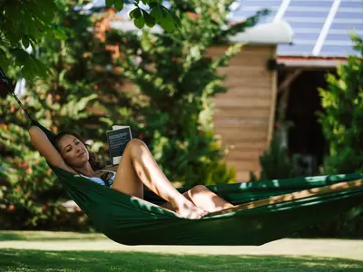 Chalets Gartenliegen