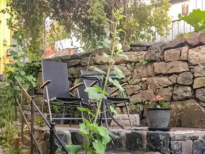 outside
