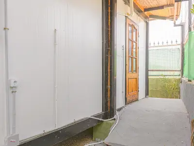 outside