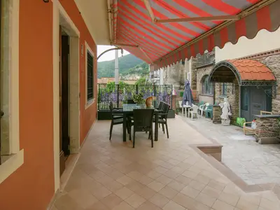 outside