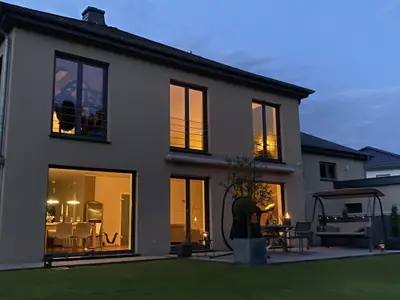 Rückansicht des Hauses