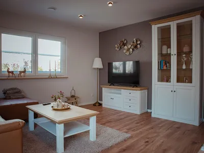 Wohnbereich mit Fernseher