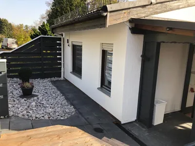 Ferienhaus seitlich