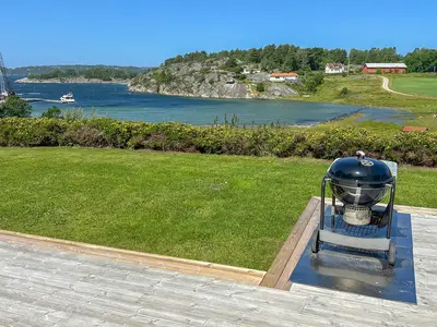 outside