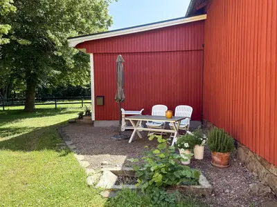 outside