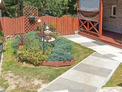 outside