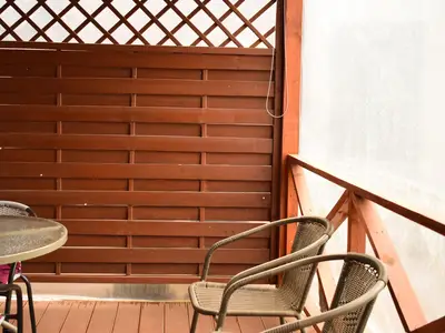 outside