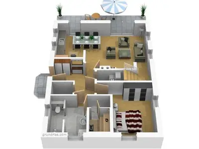 Ferienhaus für 6 Personen (120 m²) in Stubbenfelde 4/10