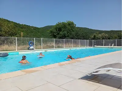 Pool des Ferienhauses