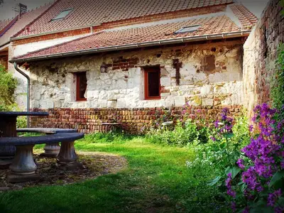 Garten mit Sitzmöbeln