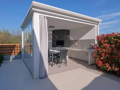 outside