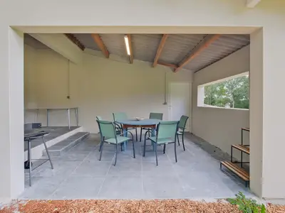 outside