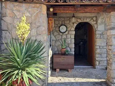 outside