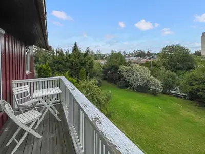 outside