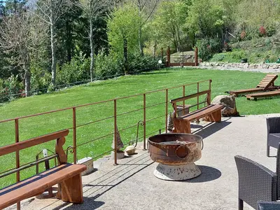 outside