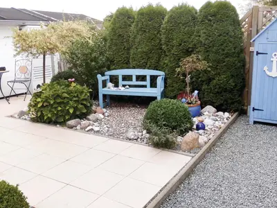 outside