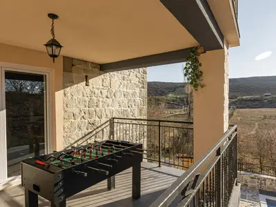 outside