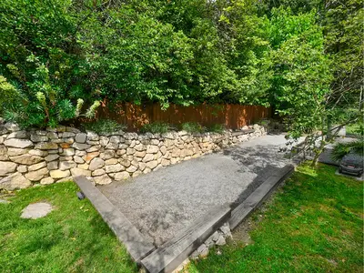 outside