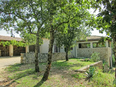 outside