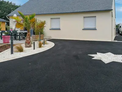 outside