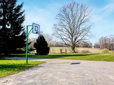 outside